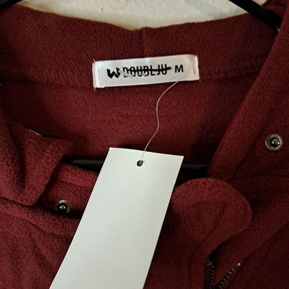 Doubju red jacket size medium NWT - Picture 2 of 7